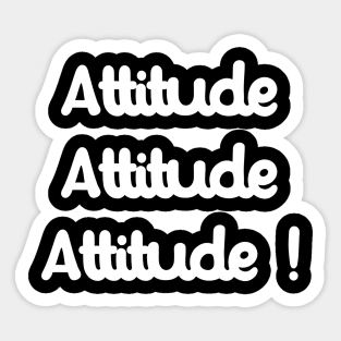 Attitude Sticker